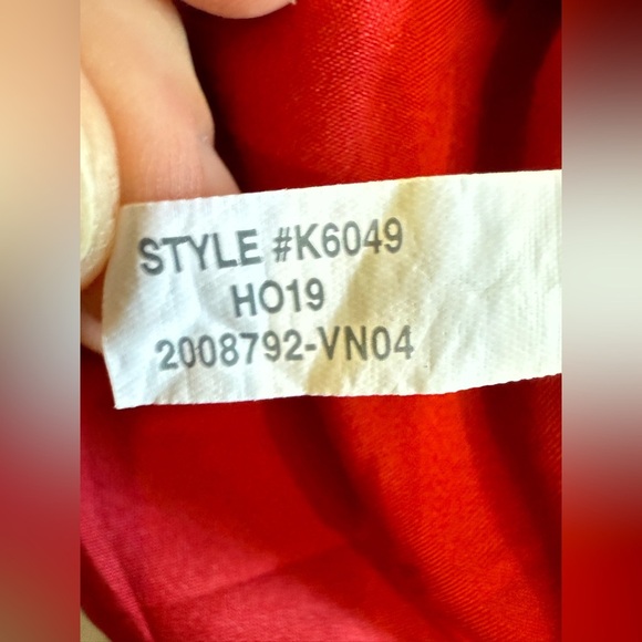 Madewell Women’s Red Windswept Floral Hazelwood Wrap-Front Mini Dress - Size 2 - Picture 10 of 10